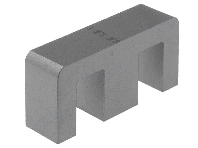 Hoofd: ferriets-; E; 3F3; 2300nH; 6180mm3; 83mm2; A: 32mm; B: 22,7mm Hoofd: ferriets-; E; 3F3; 2300nH; 6180mm3; 83mm2; A: 32mm; B: 22,7mm